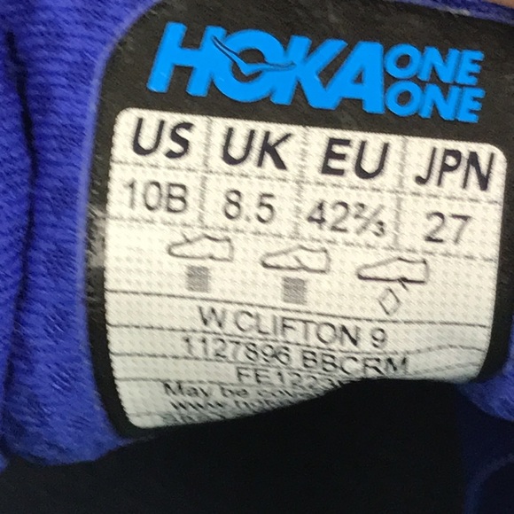 Hoka Women's Blue Running Shoes - Picture 6 of 6